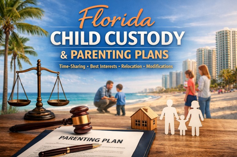 Florida Child Custody and Parenting Plans. Complete Guide to Time-Sharing, Best Interests, Relocation, and Modifications (2026)