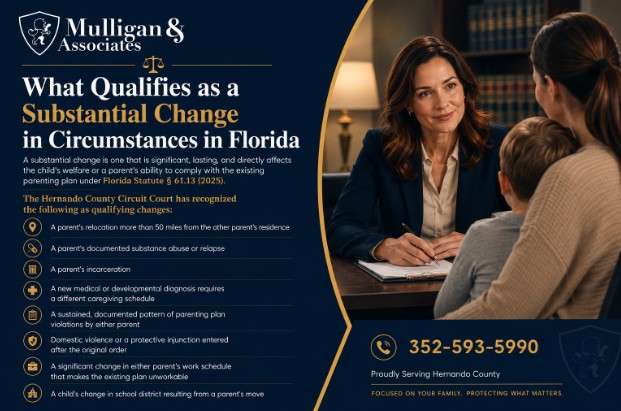What Qualifies as a Substantial Change in Circumstances in Florida