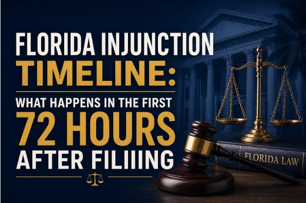 Florida Injunction Timeline: What Happens in the First 72 Hours After Filing